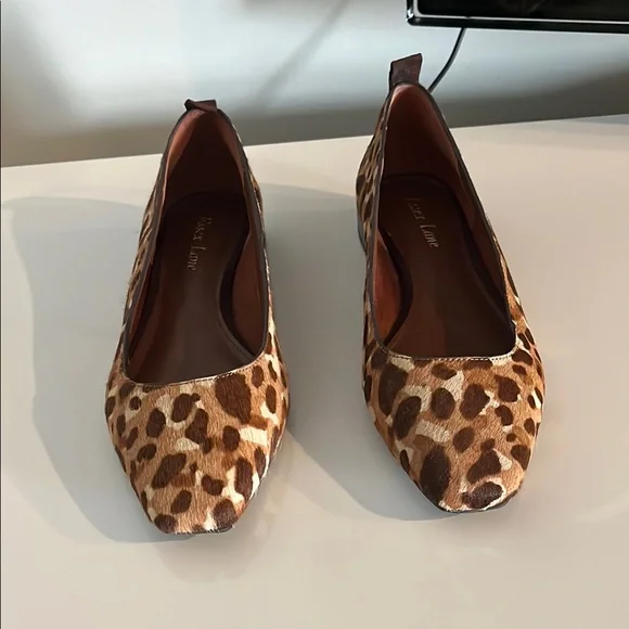 Essex Lane Shoes Essex Lane Brown Tan Flats Sleek Slipon